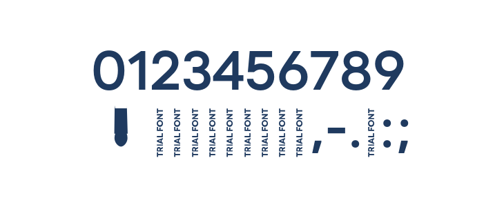 Code Next-Trial SemiBold Other Characters