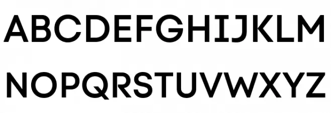 Code Next-Trial SemiBold Schriftart Groß