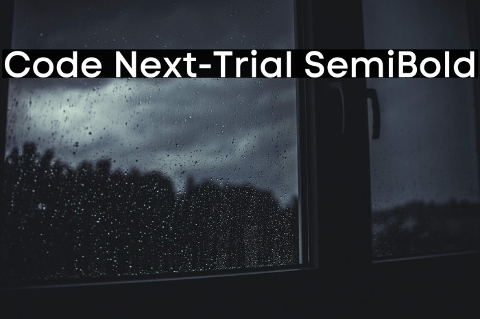 Code Next-Trial SemiBold Example 3