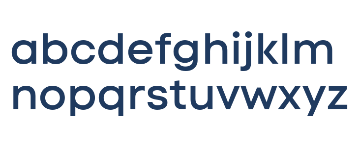 Code Next-Trial SemiBold Lowercase