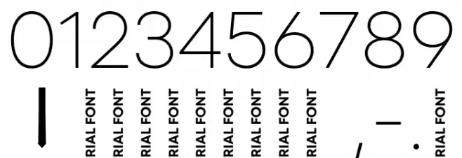 Code Next-Trial Thin Font OTHER CHARS