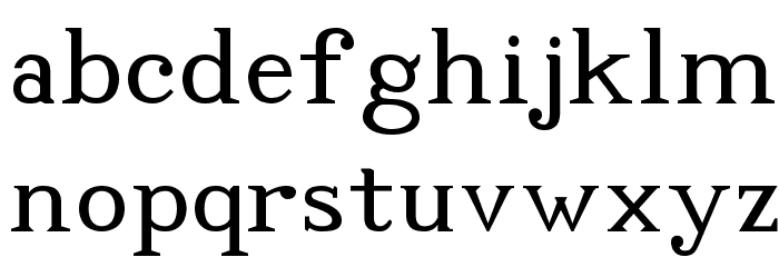 Code2001 Font LOWERCASE