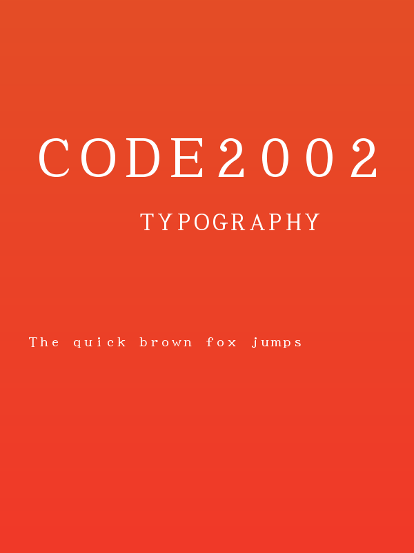 Code2002 Poster