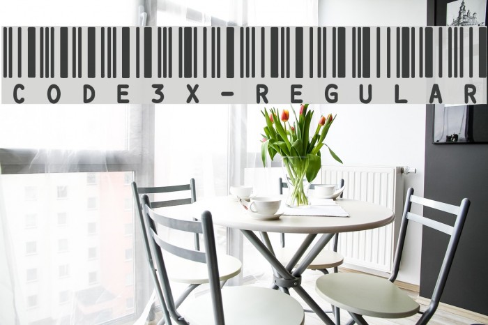 Code3X-Regular لخطوط تنزيل examples