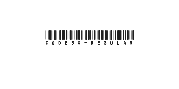 Code3X-Regular Logo