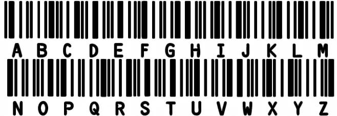 Code3X-Regular خط أحرف صغيرة
