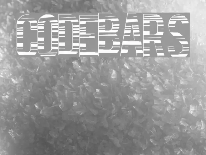 CodeBars Font examples