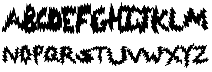 CodeDanger Font LOWERCASE