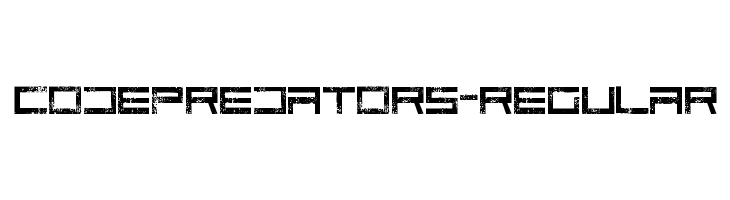 CodePredators-Regular  Free Fonts Download