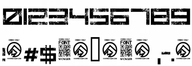 CodePredators-Regular Font OTHER CHARS