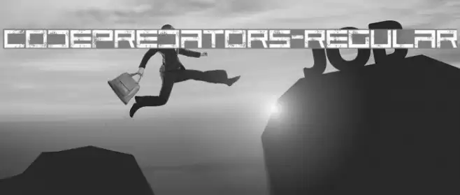 CodePredators-Regular Font examples