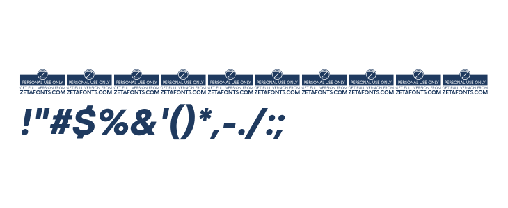 Codec Cold ExtraBold Italic Other Characters