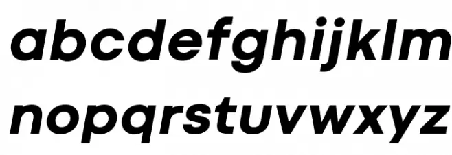 Codec Cold ExtraBold Italic خط أحرف صغيرة