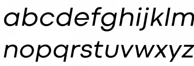 Codec Cold Italic Polices MINUSCULES