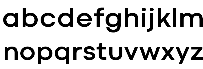 Codec Cold Trial Bold Font LOWERCASE