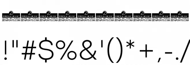 Codec Cold Trial Light Font OTHER CHARS