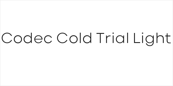 Codec Cold Trial Light Logo