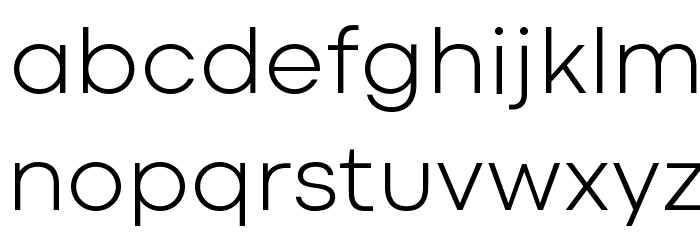 Codec Cold Trial Light Font LOWERCASE