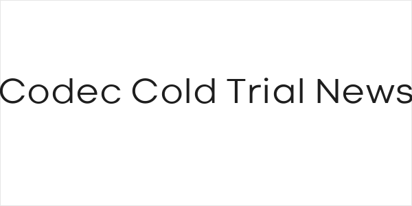 Codec Cold Trial News Logo