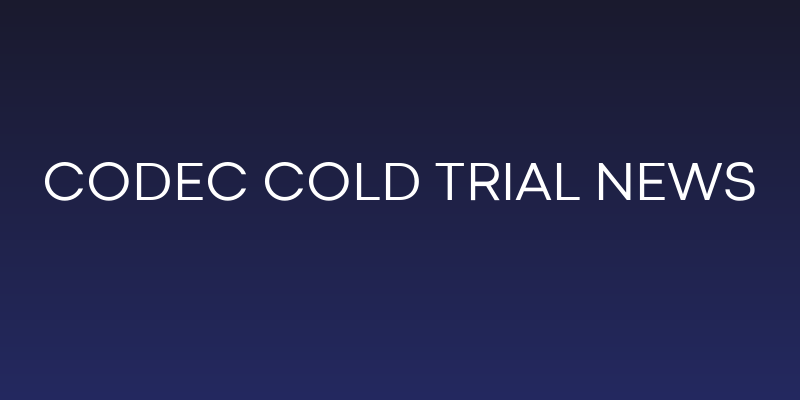 Codec Cold Trial News Social Header