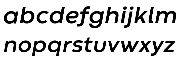 Codec Warm Trial Bold Italic Font LOWERCASE
