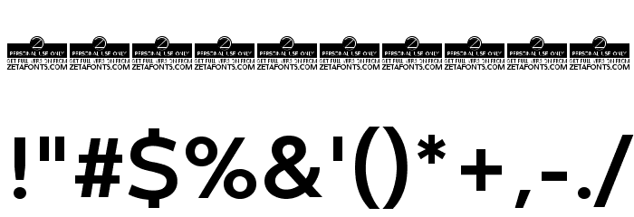 Codec Warm Trial Bold Font OTHER CHARS