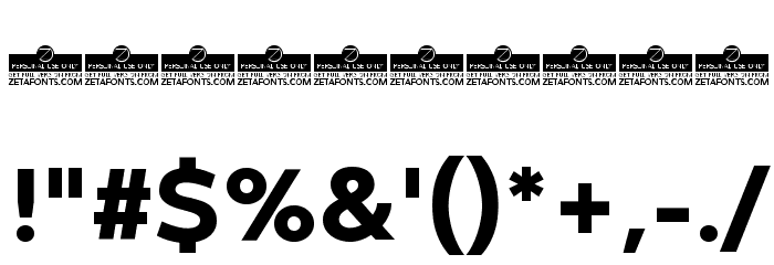 Codec Warm Trial ExtraBold Font OTHER CHARS