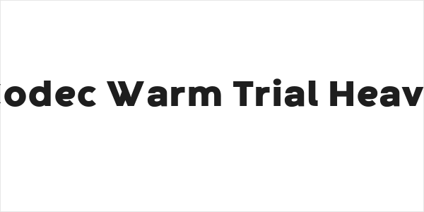 Codec Warm Trial Heavy Logo
