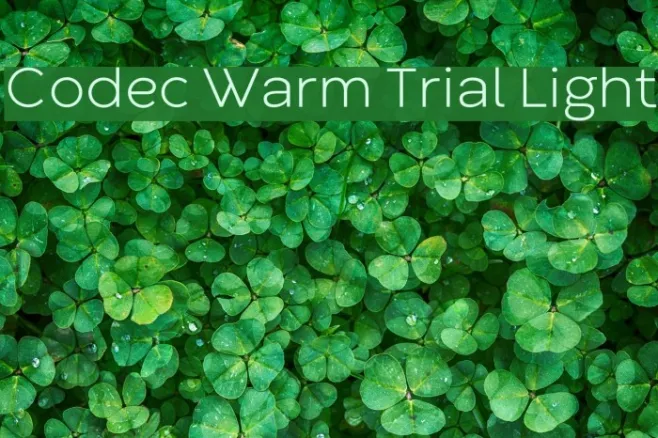 Codec Warm Trial Light Example 2
