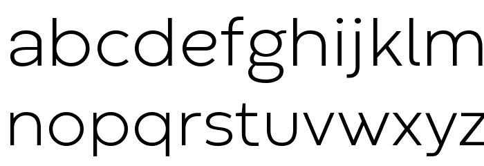 Codec Warm Trial Light Font LOWERCASE