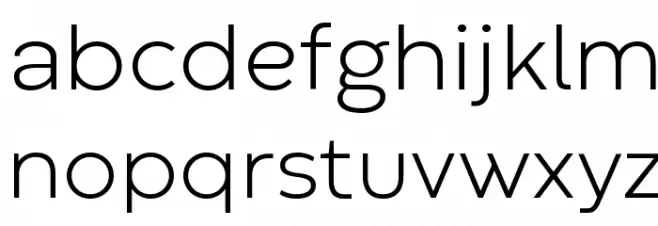 Codec Warm Trial Light 字体 小写