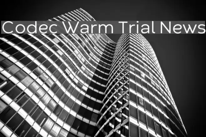 Codec Warm Trial News Font examples