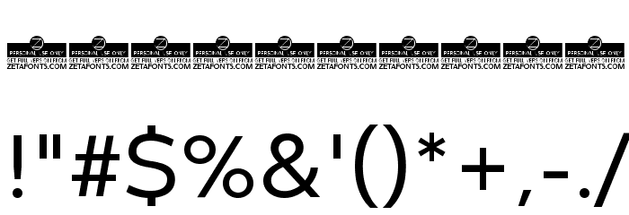 Codec Warm Trial Regular Font OTHER CHARS