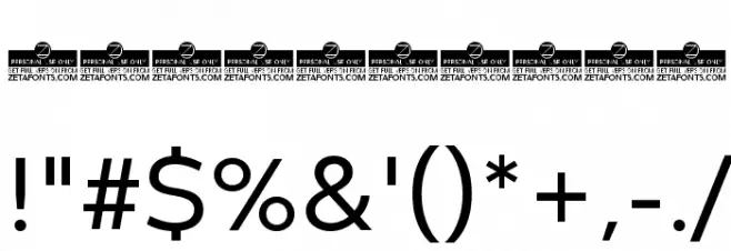 Codec Warm Trial Regular Font OTHER CHARS