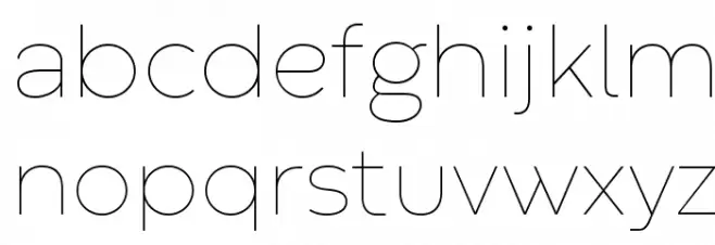 Codec Warm Trial Thin Schriftart Kleinbuchstaben