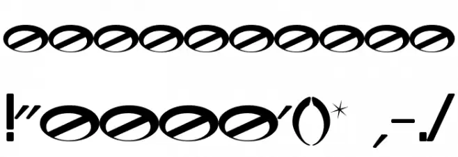 Codeca Font OTHER CHARS