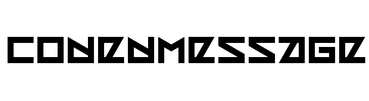 Coded Message  Frei Schriftart Herunterladen