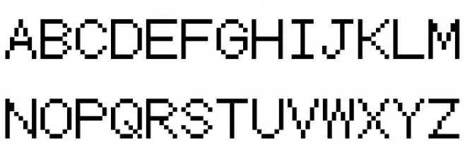 Coder's Crux 2 Regular Шрифта ВЕРХНИЙ