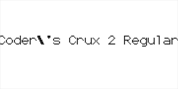 Coder's Crux 2 Regular Logo