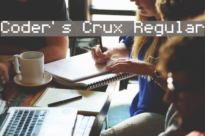 Coder's Crux Regular Font examples