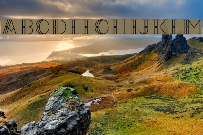 CodianOctoberNine Font examples