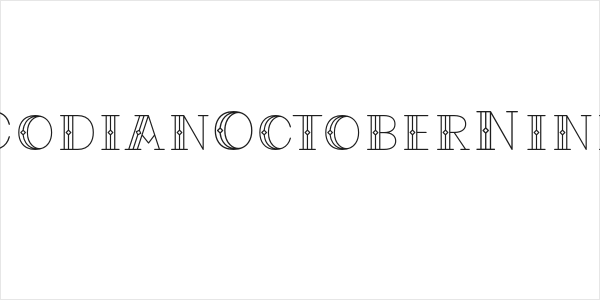 CodianOctoberNine Logo