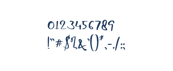 Coding Sign - Personal Use Other Characters