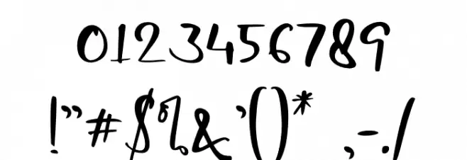 Coding Sign - Personal Use Font OTHER CHARS