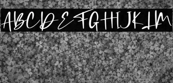 Coding Sign - Personal Use Font examples