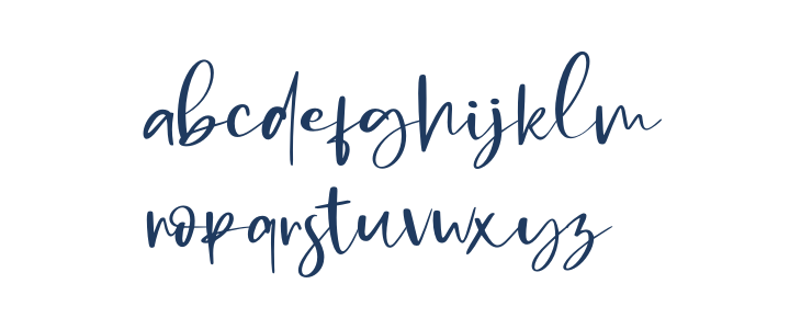 Coding Sign - Personal Use Lowercase