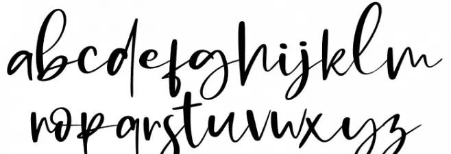 Coding Sign - Personal Use Schriftart Kleinbuchstaben