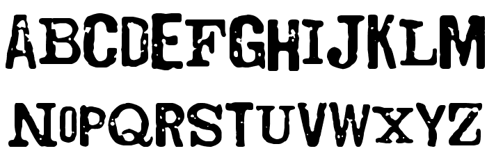 Codociosa Font LOWERCASE