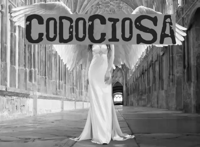 Codociosa Font examples