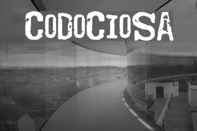 Codociosa Font examples